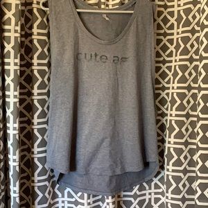 EUC Fabletics Cute AF tank